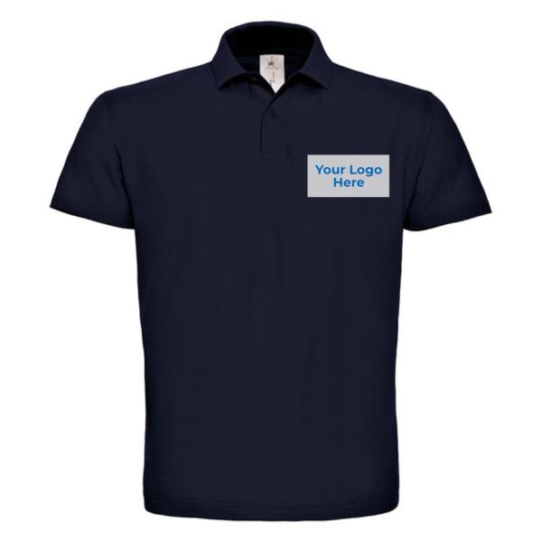 Chestnut-Embroidered-Navy-Blue-Mens-Polo-Shirt-Medium